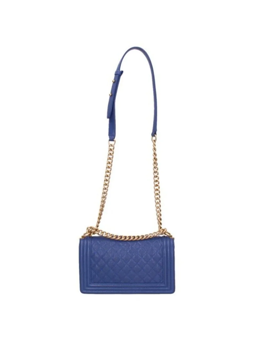 Chanel Boy 25 Caviar Leather Chain Shoulder Bag